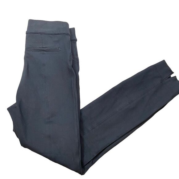 Ladies Spanx Black Ankle Length Spilt Hem Slimming Pants Size Small - Picture 4 of 13